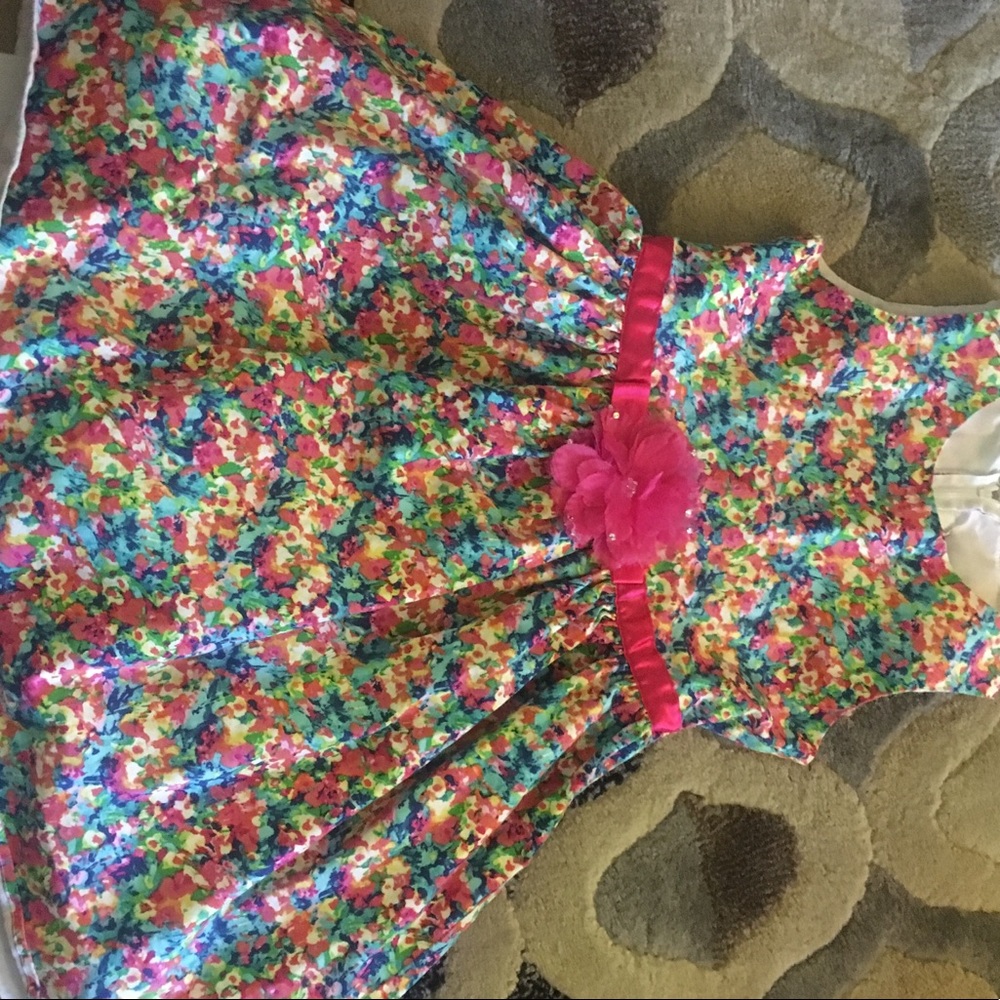 Girls Floral Dress